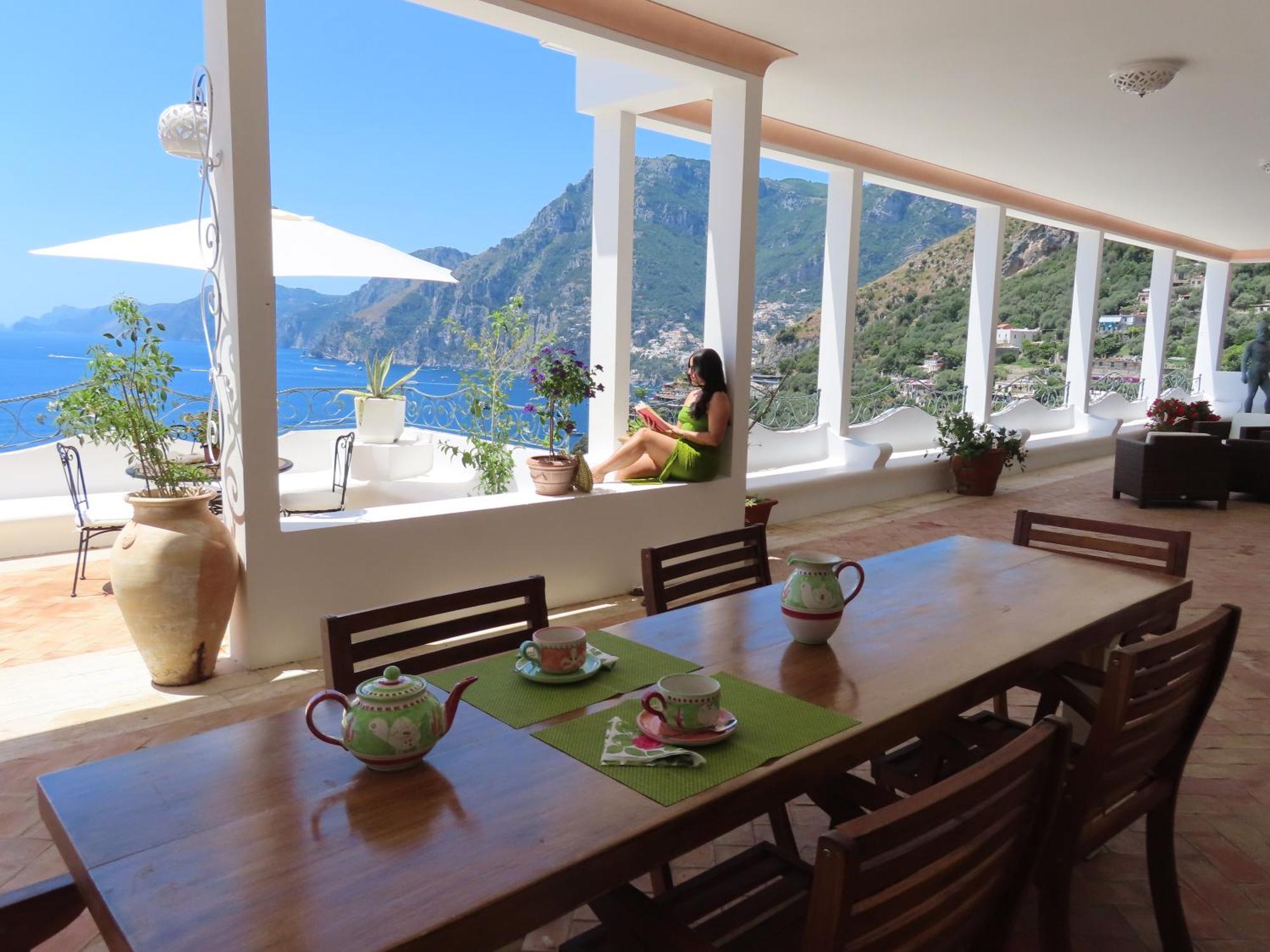 Villa Santa Chiara Positano Suites ภายนอก รูปภาพ