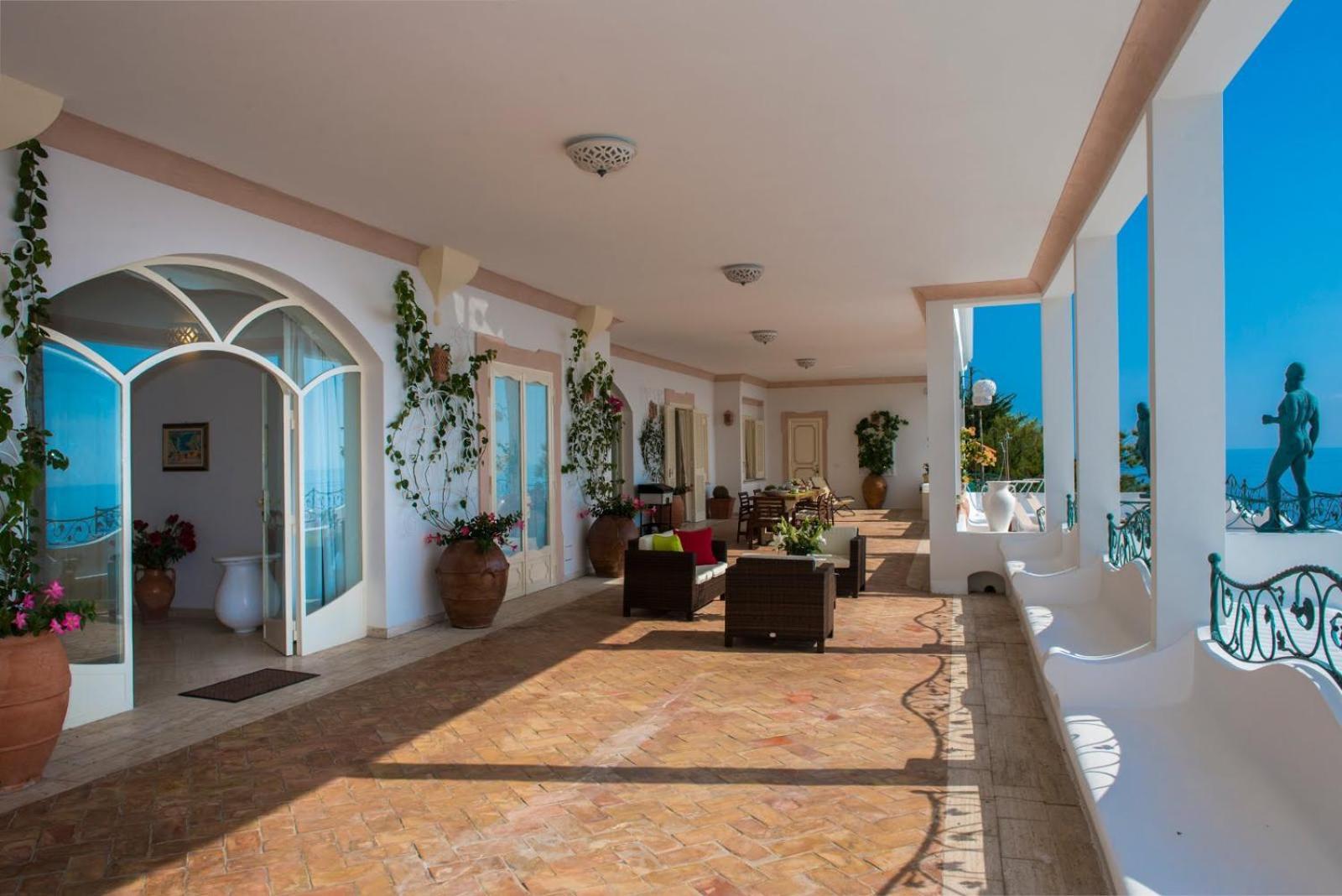 Villa Santa Chiara Positano Suites ภายนอก รูปภาพ