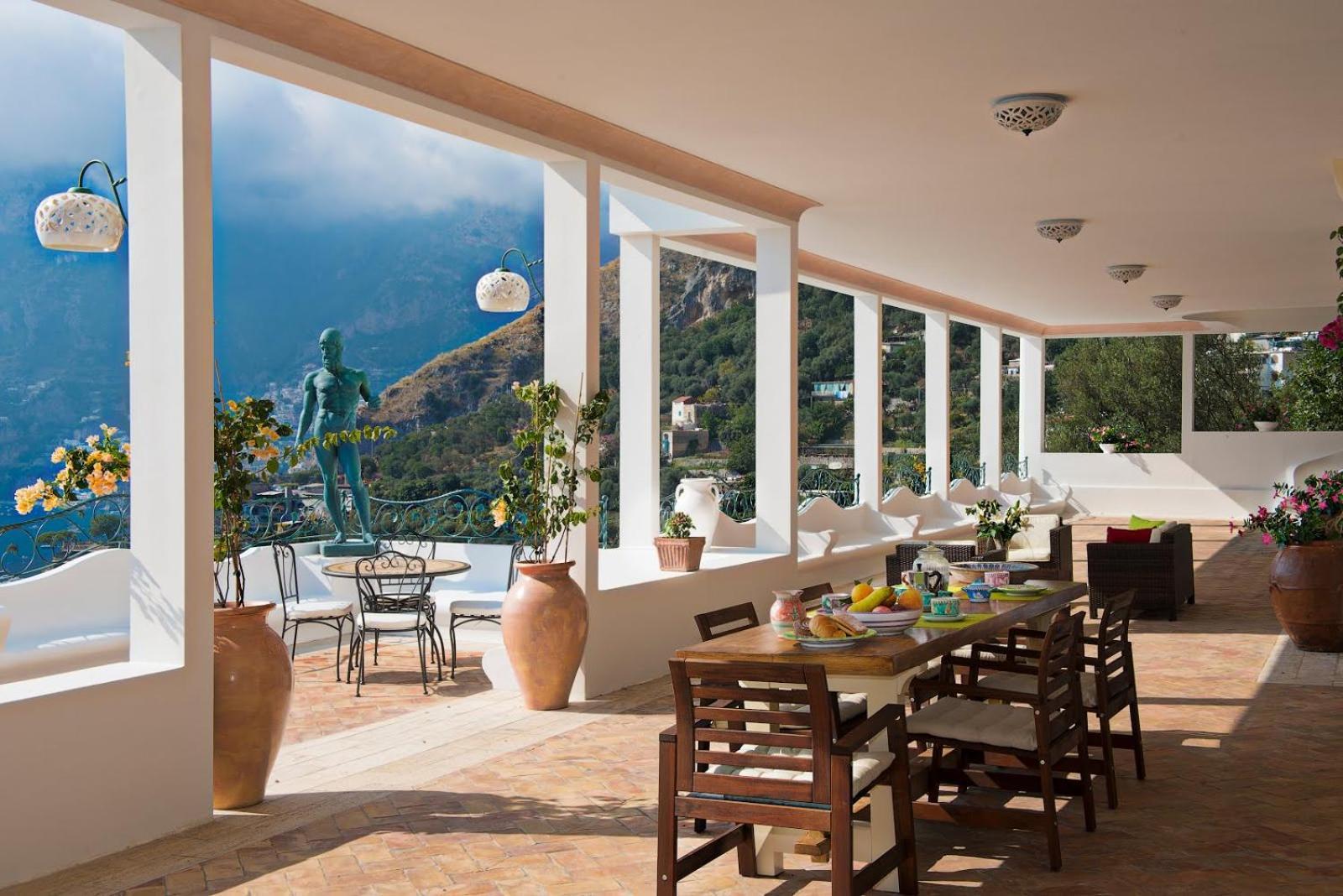 Villa Santa Chiara Positano Suites ภายนอก รูปภาพ