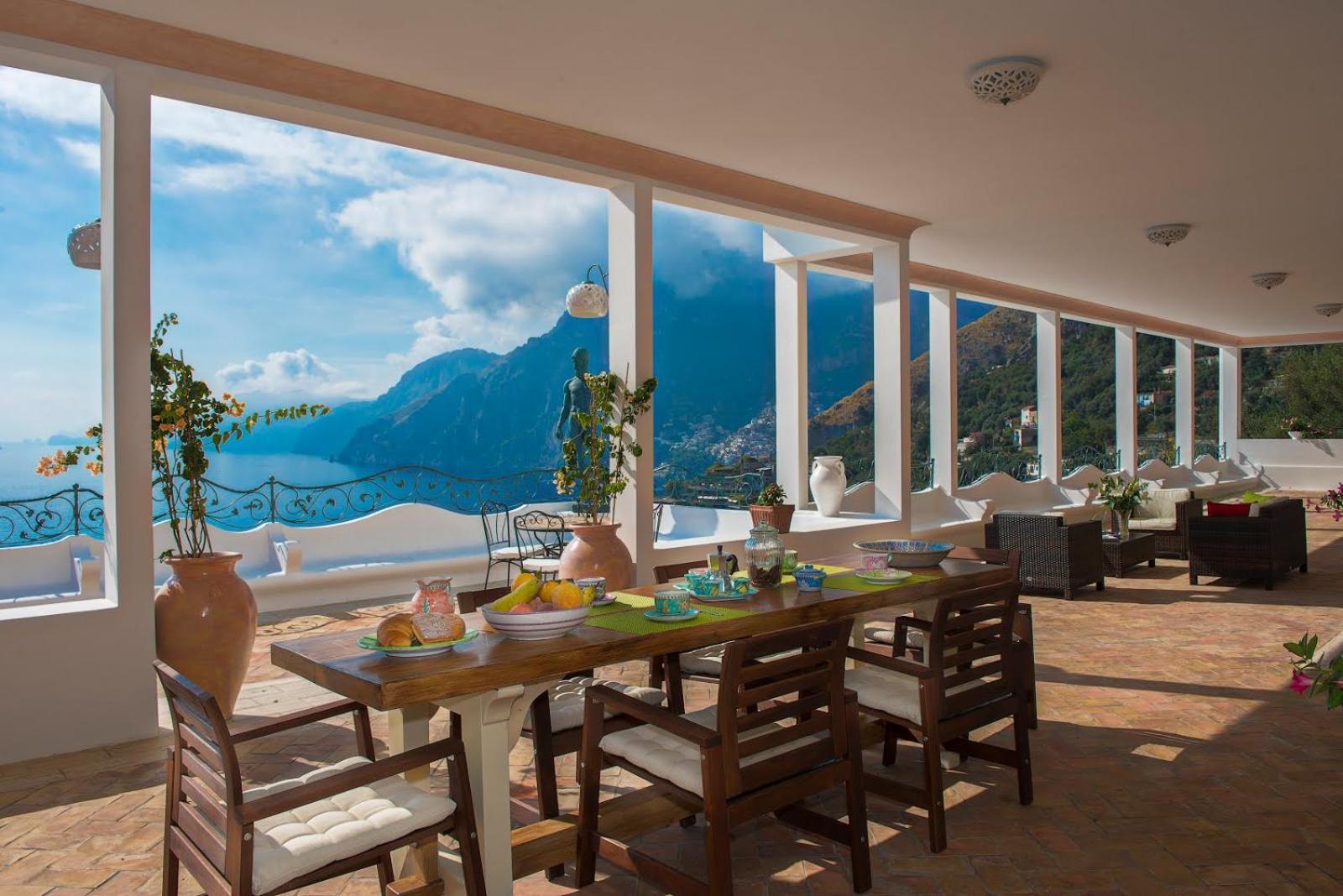Villa Santa Chiara Positano Suites ภายนอก รูปภาพ