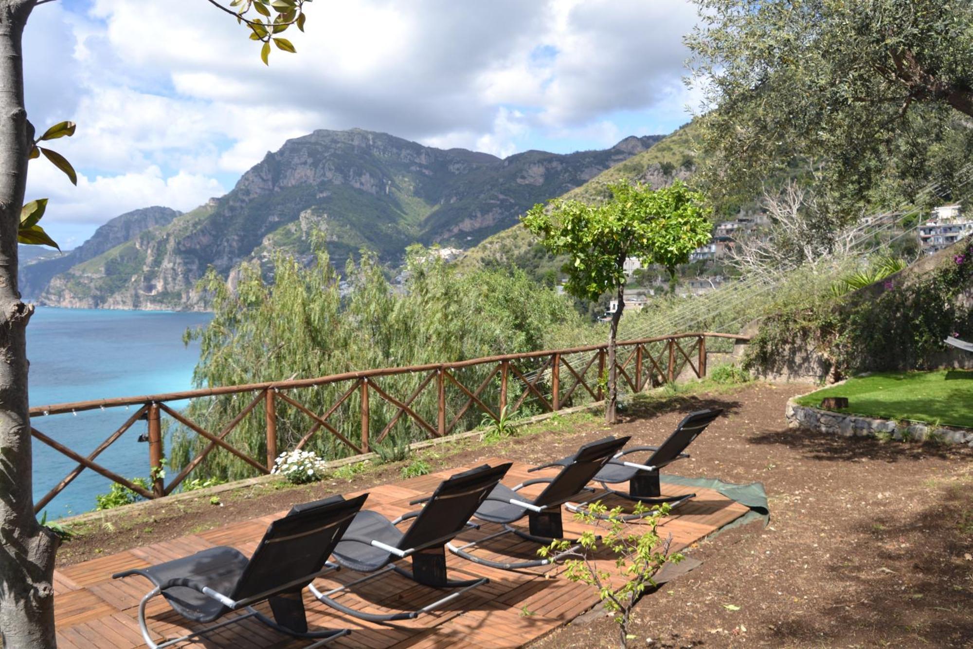 Villa Santa Chiara Positano Suites ภายนอก รูปภาพ