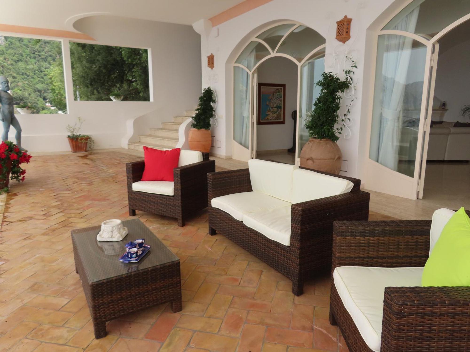Villa Santa Chiara Positano Suites ภายนอก รูปภาพ